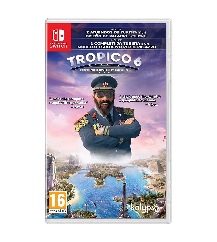 TROPICO6 トロピコ6 NintendoSwitchエディション Tropico 6 - Nintendo Switch™ Edition for Nintendo Switch